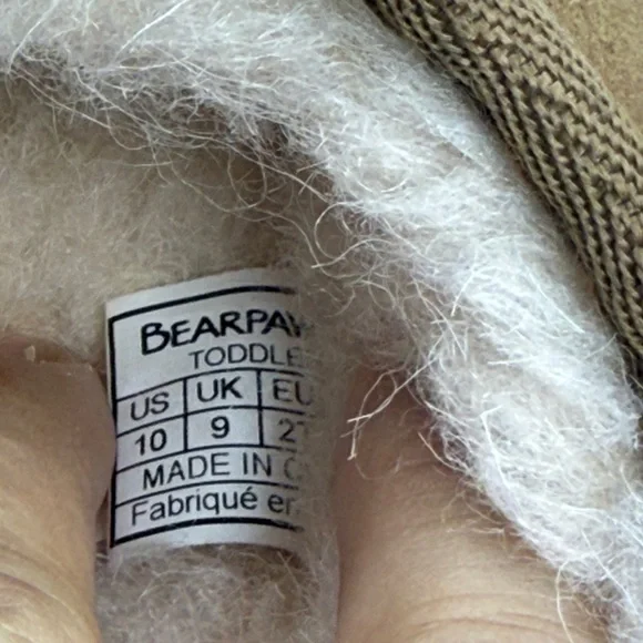 (S4) Bearpaw platform slippers, size 10, new, made of sheepskin, warm and cozy. - Picture 6 of 11